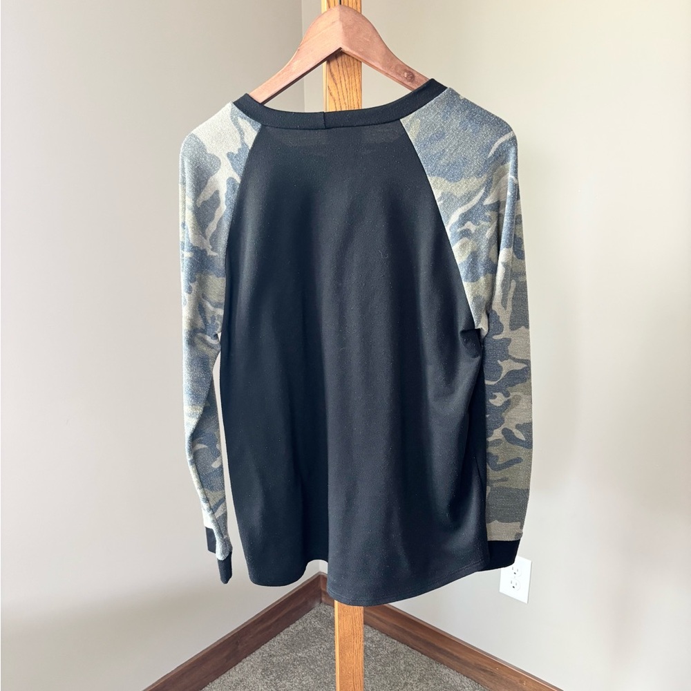 PinkBlush Black Long Sleeve Top - Picture 4 of 7